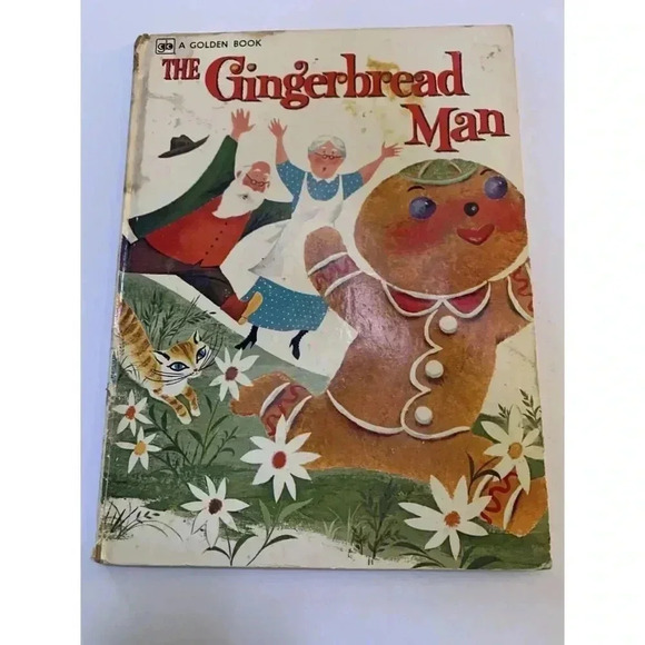 The Gingerbread Man by Bernie Bill Rutherford 1963 Whitman Vintage Book Collect - Picture 1 of 12